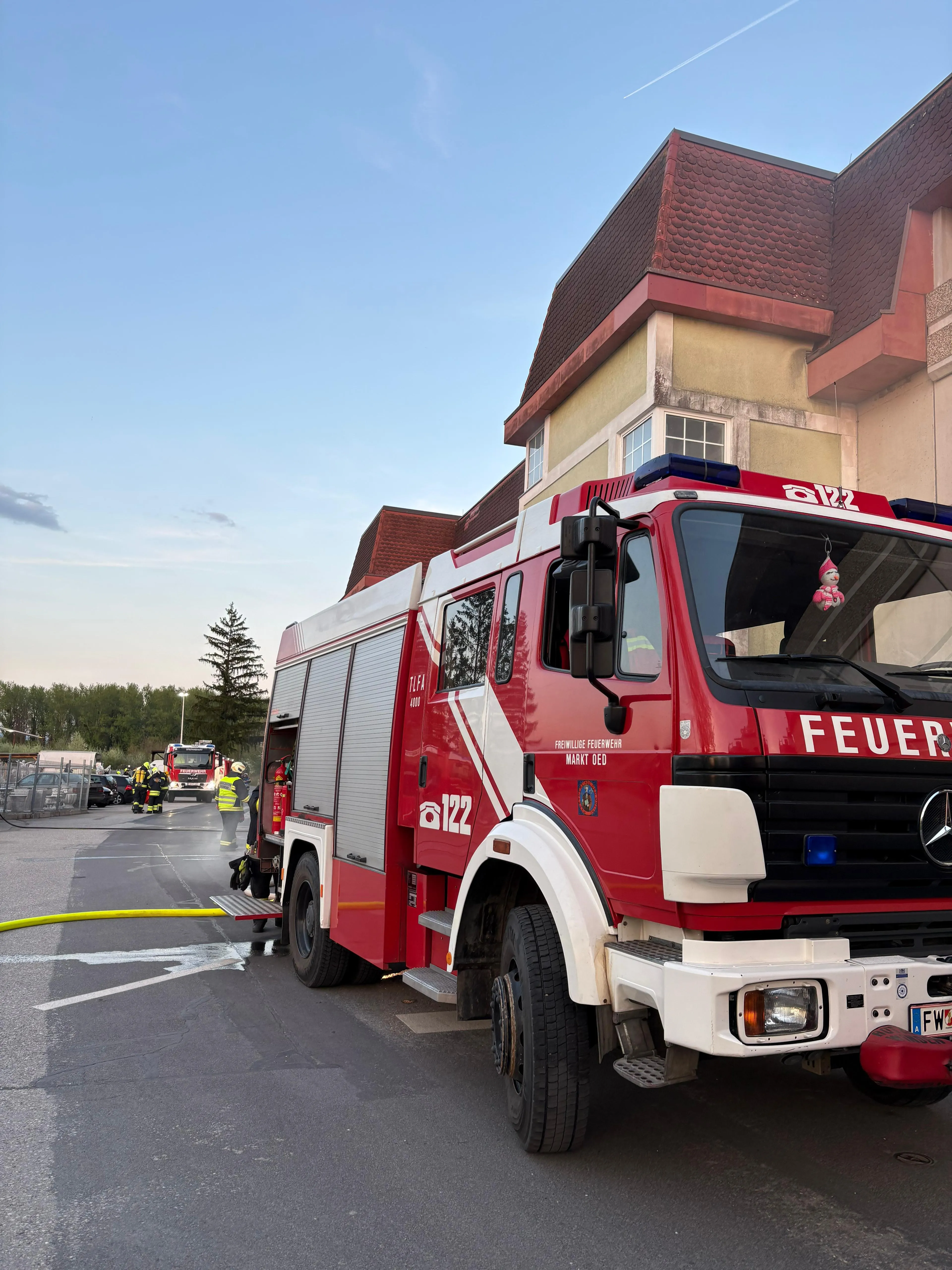 Brand im Wohngebäude - Gesamtübung Bild 4