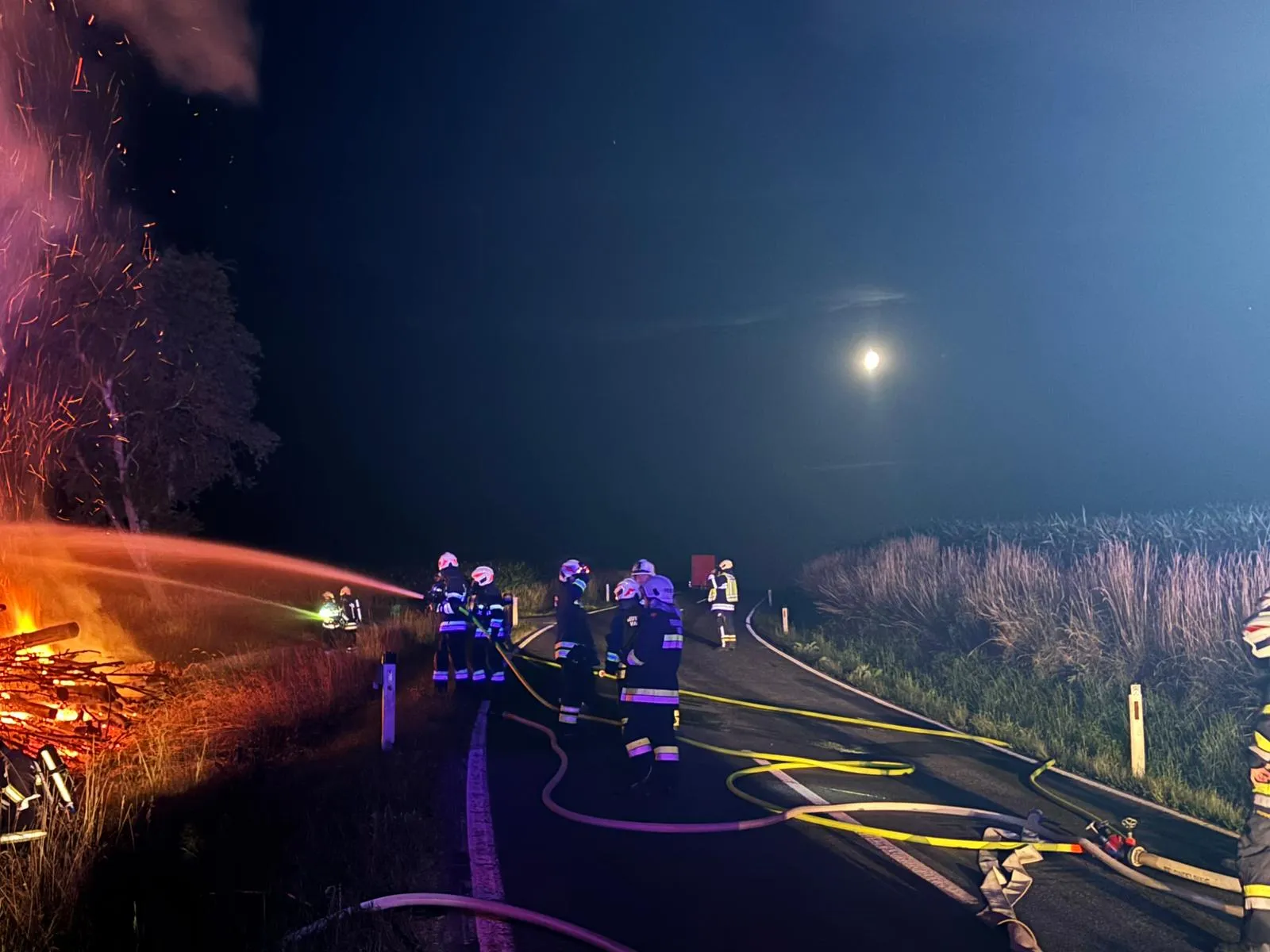 B2 - Brand im Freien Bild 2
