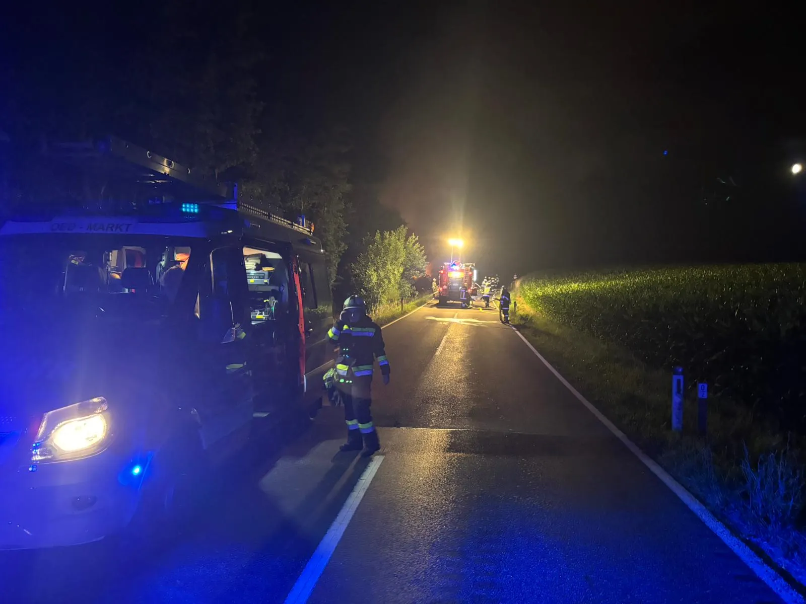 B2 - Brand im Freien Bild 5