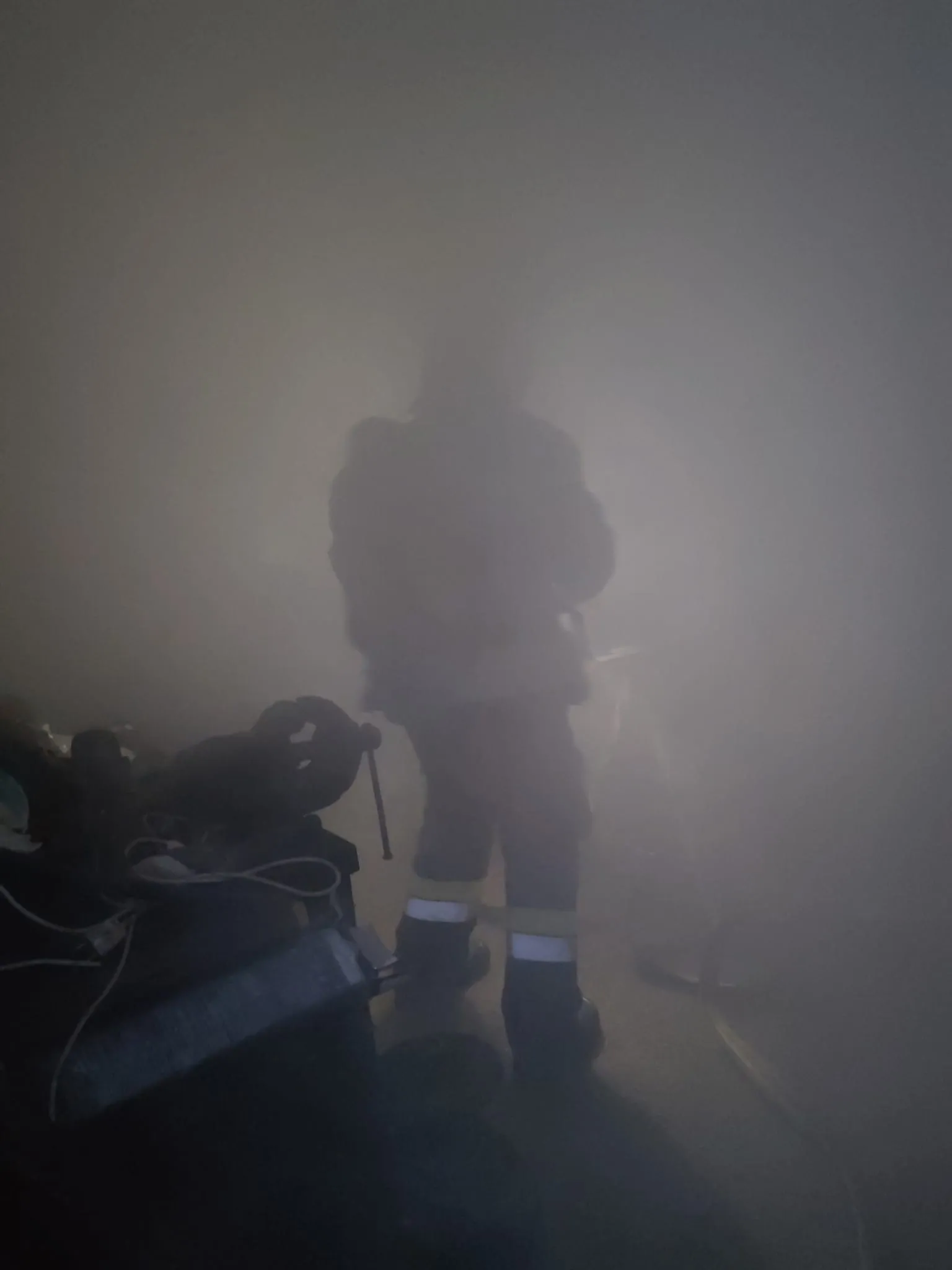Gesamtübung - Brand eines Landwirtschaftlichen Objekts Bild 6